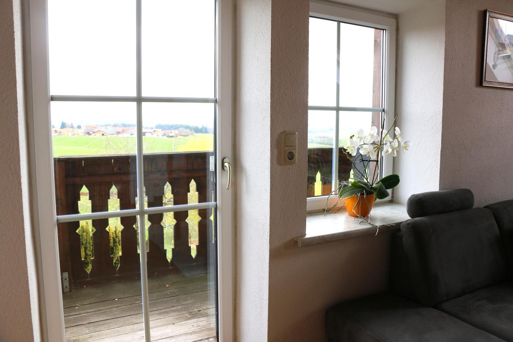 Ferienwohnung Am Bio-Bauernhof Obertrum am See Dış mekan fotoğraf